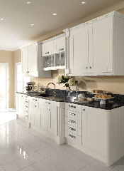 PENDLE WHITE WITH CHROME HANDLE